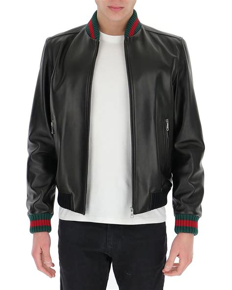 gucci lederjacke|net a porter gucci jacket.